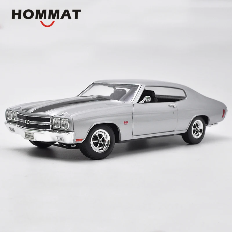 Hommate Welly 1:18 Chevrolet Chevelle SS 454 сплав металлическая модель автомобиля 1/18 Diecasts & Toy