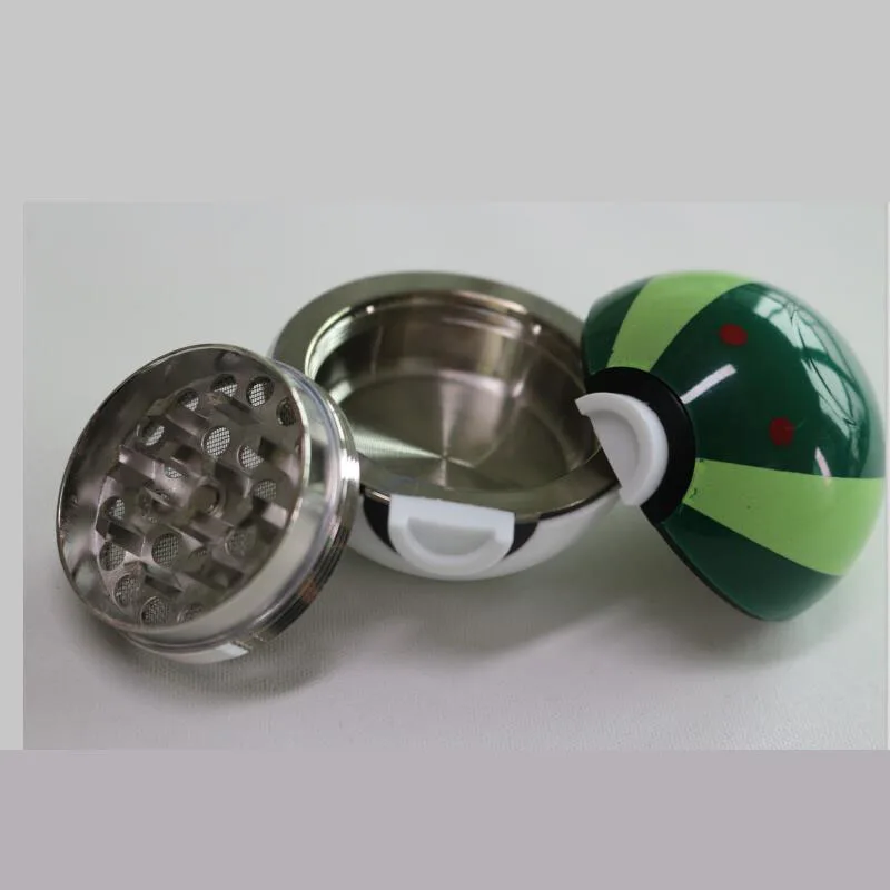 Pokeball травяная Мясорубка табачные сигареты 50 мм 3 части цинкового сплава Chicha Shihsa