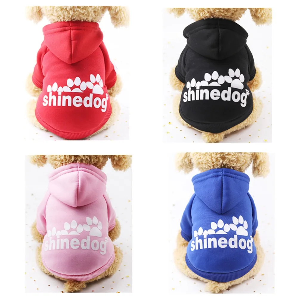 B6 Cheap Casual Pet Hoodie Clothes for Dog Cat Small Dog Hoodies Coat Warm Sweatshirt Puppy
