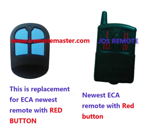 

Replacement remote for ECA newest remote with red button DHL free shipping
