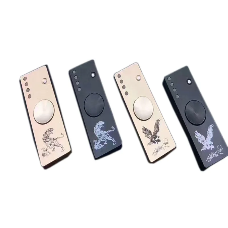 

EDC Toy Fidget Spinner USB Lighting Cigarette Lighter Gyro Hand Spinner For Autism and ADHD Rotation Time Long Anti Stress