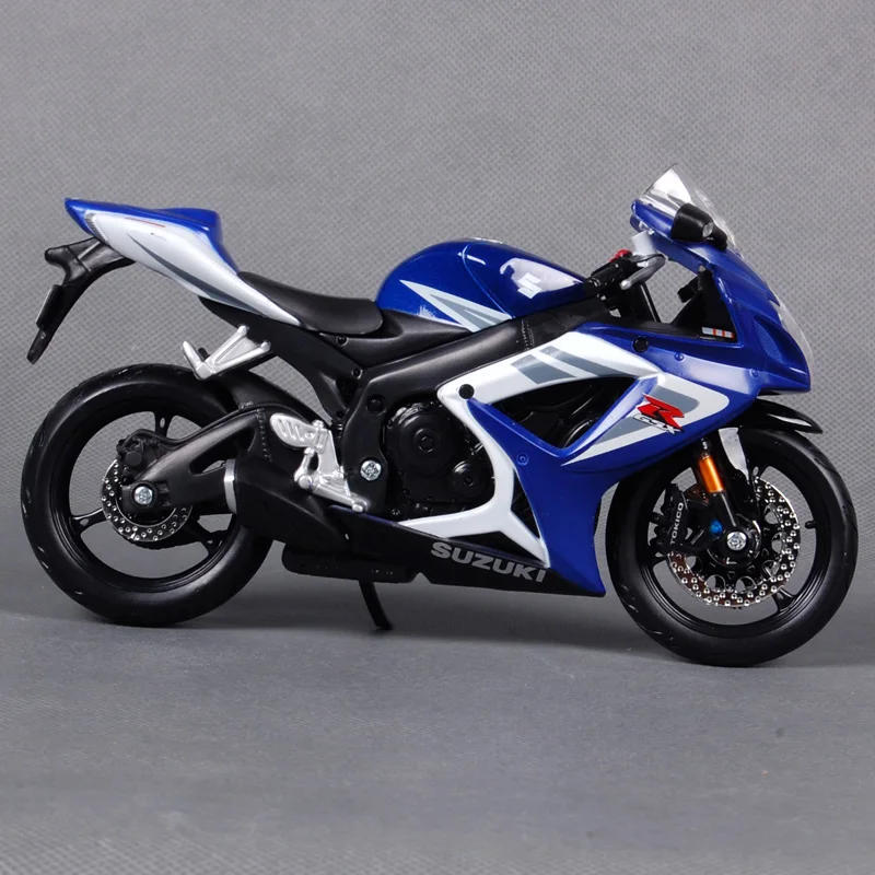 Maisto 1:12 SUZUKI GSX-R750 GSX R750 модель мотоцикла с номером отслеживания 31153