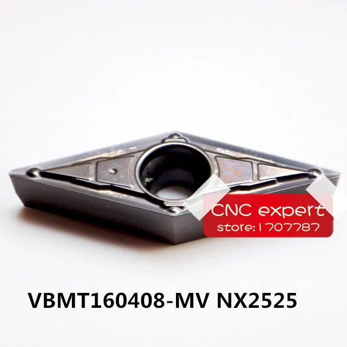 Токарные пластины режущее лезвие VBMT160404-MV/VBMT160408-MV NX2525 Поворотная лопасть, подходит для svjbr/svqbr/SVUBR инструмент