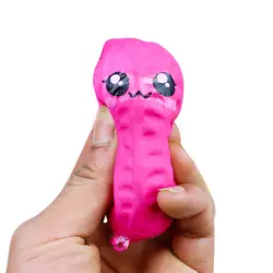 2018 Горячий Новый 8 см SquishiesCute Улыбающееся арахиса замедлить рост Ароматические Squeeze коллекция игрушка подарок Aug17