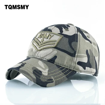 

TQMSMY Camouflage bone embroidery army Baseball Caps men sun hats Tactics snapback cap women Cotton Visor hat autumn Casquette