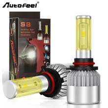 Autofeel Car Headlight CSP 168W 16000LM H4 Led Bulb H1 H7 H11 H13 9004 9005 9006 Auto Headlight Car Led Light Fog Lamp 6500K 12V
