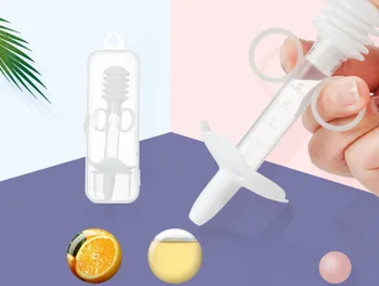 

DHL 500pcs 5ml Delicate Kid Given Medicines Infants Syringe Device Needle Style Baby Medication Device Utensil