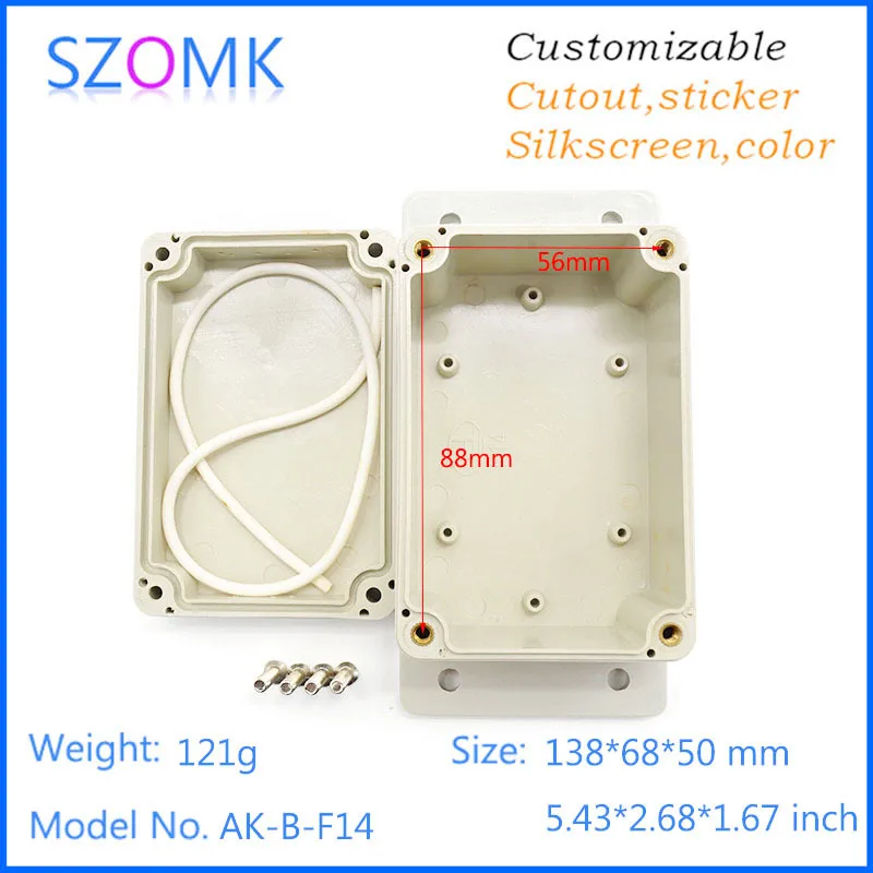 outdoor plastic waterproof electrical enclosure plastic hinge box szomk instrument enclosure junction housing wall mounting control box (5).jpg