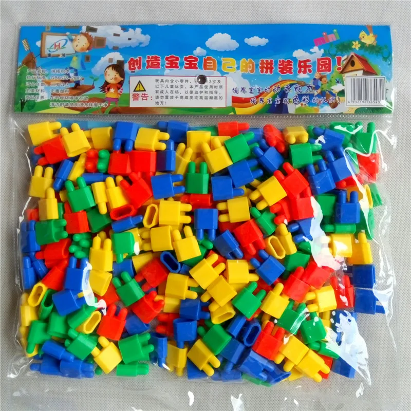 Вес 350 г/пакет пуля строительных блоков пластиковая модель комплекты Развивающие игрушки для детей DIY собрать в стиле пэчворк с родственных