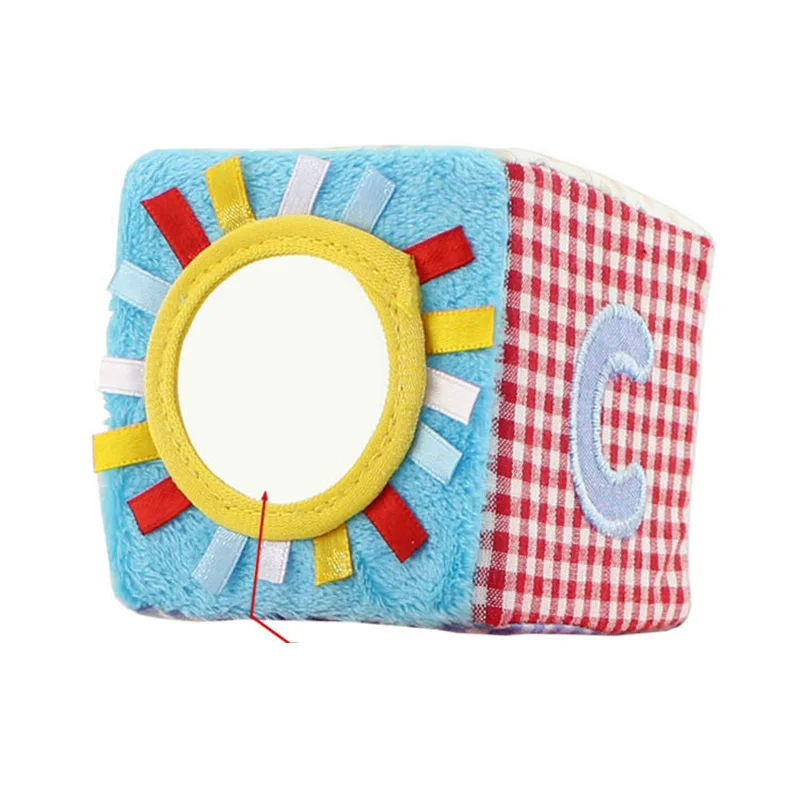 

1PCs  New Infant Baby Cloth Soft Rattle Building Blocks Educational Toys Baby Toy Soft Blocks Set Cube Cloth TY0159