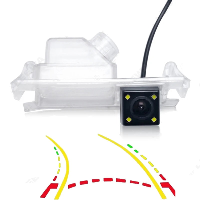 Интеллектуальная динамическая траектория треков Автомобильная камера заднего вида для hyundai Accent Solaris Verna I30/Kia K2 Rio Sedan хэтчбек Ceed