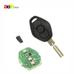 Удаленный ключевой 3 Кнопка для BMW 3 5 7 серии E38 E39 E46 ID46 чип 315 мГц/433 мГц HU58
