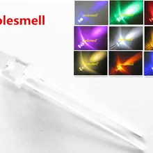 500 шт красочные 5 мм круглые прозрачные красный желтый синий зеленый белый оранжевый фиолетовый розовый теплые белые светодиоды выберите цвет, который вы хотите