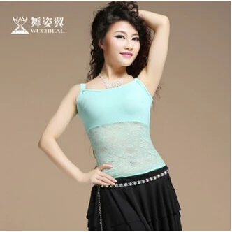 

New arrival belly dance costume sexy lace belly dance vest top for women belly dance top 5 kinds of colors