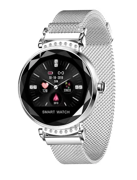 Women smart watch H2 fashion heart rate blood pressure fitness tracker waterproof smart watches for Android IOS PK Apple watches