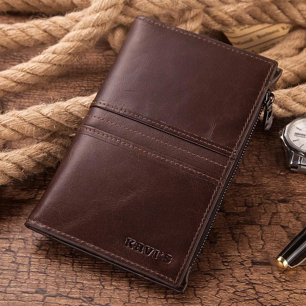 

Genuine Leather Passport Cover Travel Wallet Rfid Protect Vallet ID SD Credit Cards Holder Case Coins Purse for Men Women Walet