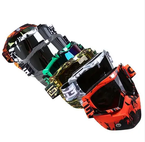 Модная новинка Unisexe Cent анти брусья Lunettes мотокросса мото lunetes Casque Masque de Protection