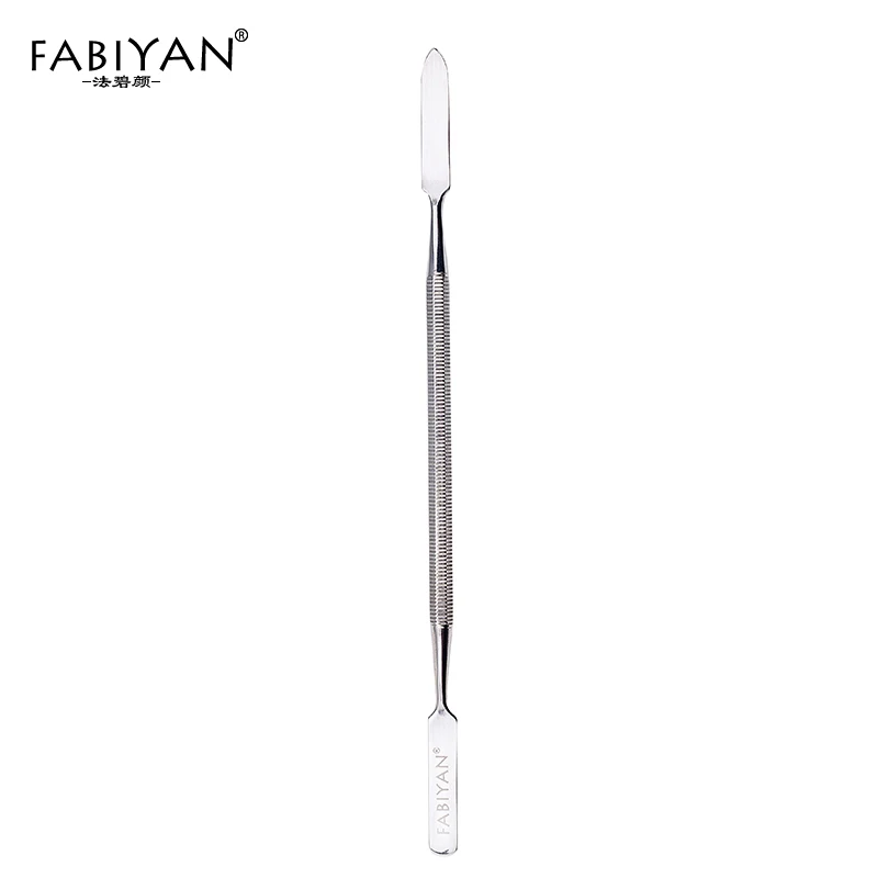 

Stainless Steel Spatula Double Side Foundation BB Cream Makeup Mixing Tool Cosmetic Eye Shadow 2 Way Spoon Palette UV Gel Polish