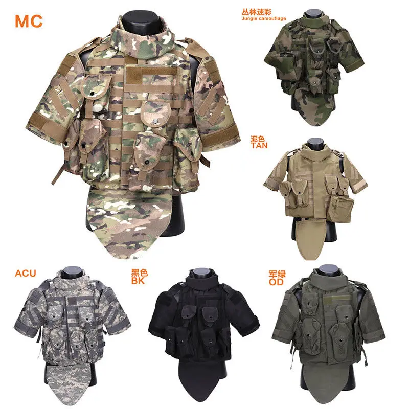 

Tactical Body Armor Hunting Wargame OTV Tactics Vest with Molle Pouch