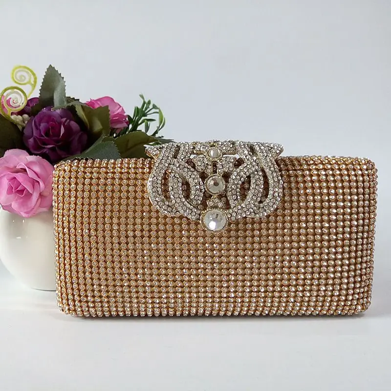 Dazzling Rhinestone Encrusted Evening bag Clutch Purse Party Bridal Prom Dazzling Rhinestone Encrusted Evening bag Clutch Purse Party Bridal Prom