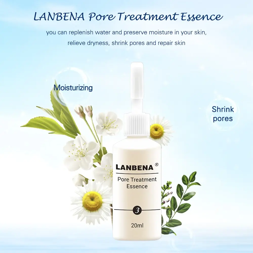 LANBENA витаминная с сыворотка эссенция для лечения пор увлажнение сужение