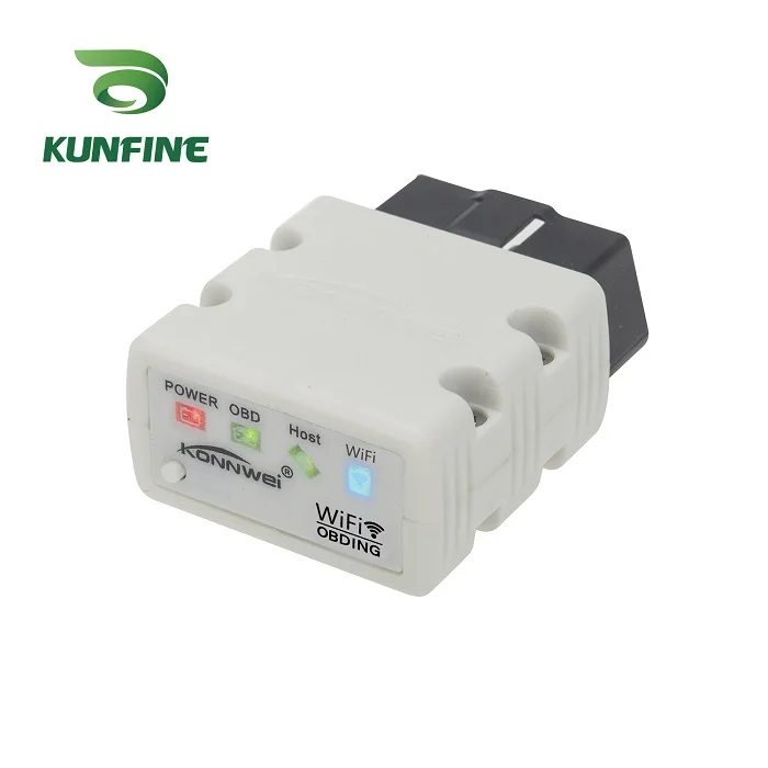 KUNFINE KW902 WI-FI ELM327 Авто OBD2 читателя Кода мини ELM327 KW902 WI-FI диагностического рабочий инструмент для IOS/ android/iPhone