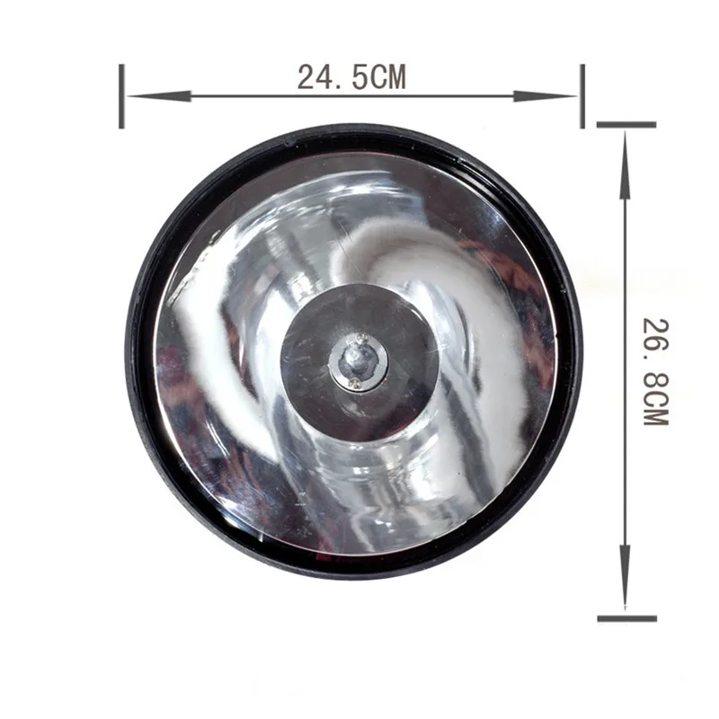 Высокое качество 12V Открытый портативный охота лампы высокой мощности 9 дюймов 100 Вт поиск светильник кемпинга Рыбная ловля аварийный светильник черного цвета