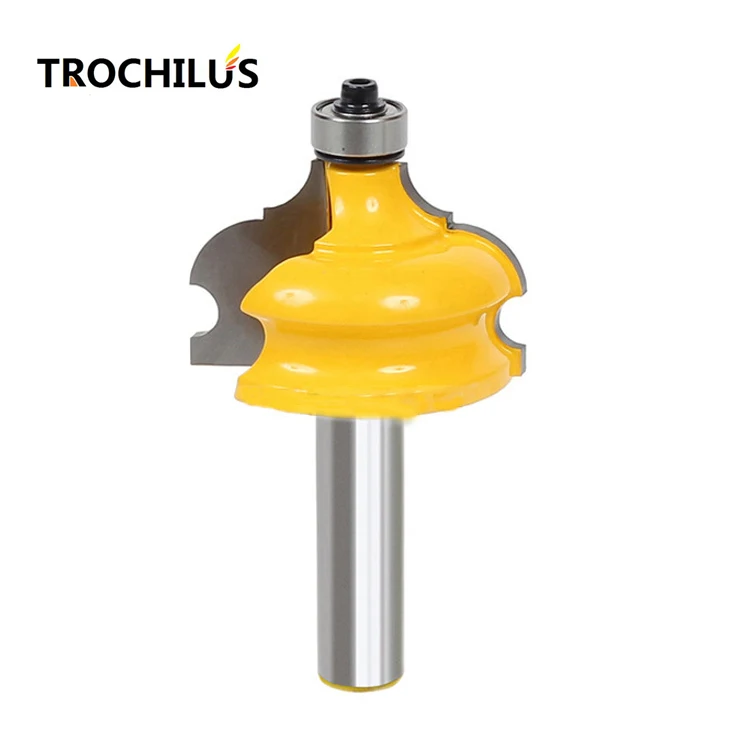 Professional Woodworking Milling Cutters 1/2 Handle Semi Round