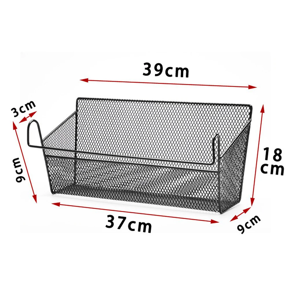 1 шт. металлическая сетка для спальни прикроватная подвесная корзина проволочная полка для хранения стойка двухъярусная Органайзер корзина для общежития настенная полка корзина для белья