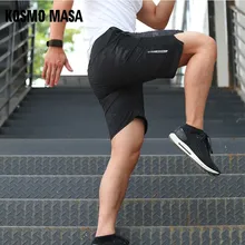 KOSMO MASA компрессионные повседневные шорты для бодибилдинга, Мужские дышащие быстросохнущие летние шорты с карманами для фитнеса, эластичные шорты для мужчин MCS025