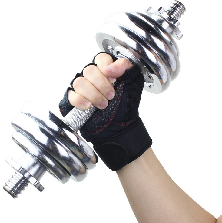 جديد التكتيكي قفازات رياضة كمال الأجسام تدريب الرياضة قفازات رفع الأثقال ممارسة للرجال والنساء