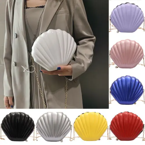 New Wedding Party Handbag Small Evening Bag Shell Zipper Purse Ladies Makeup Bag New Wedding Party Handbag Small Evening Bag Shell Zipper Purse Ladies Makeup Bag