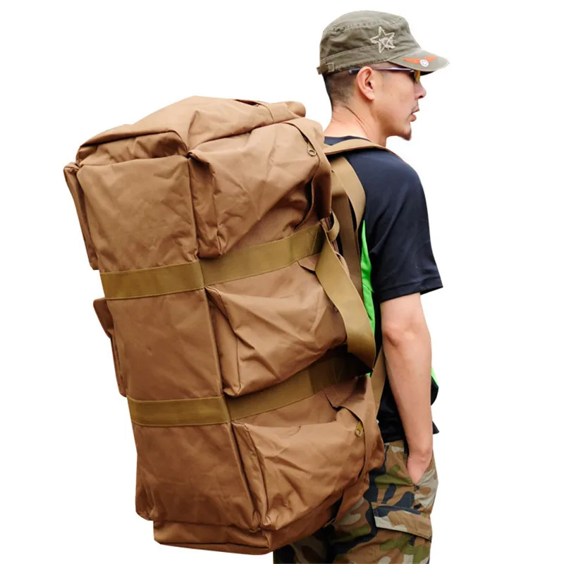 

70L Large Capacity Bag Men Military Tactical Backpack Army Bag Outdoor Climbing Trekking Mountaineering Travel Backpacks