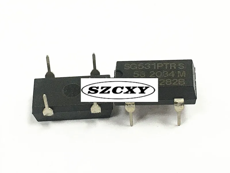 

New imported original, 53,2034 MHz A rectangle crystals