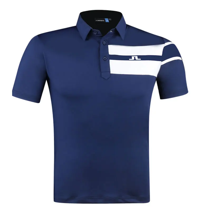 Cooyute New Sportswear Short sleeve JL Golf T shirt 3colors JL Golf