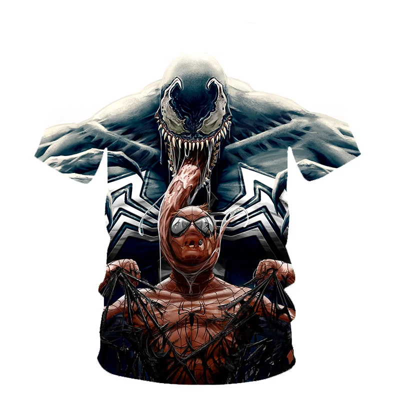 New 2018 Children T Shirts Movie Venom Popular Hero Print Kids
