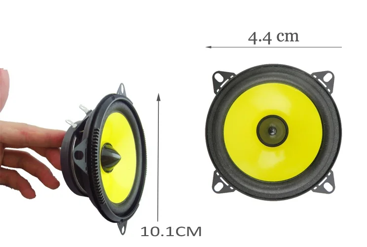 1 пара 4 дюйма Автомобильный Динамик полноразмерный громкий Динамик s для automobileautomotive автомобиля, Hi-Fi, LBPS401S-H улучшает качество звука пузырь край