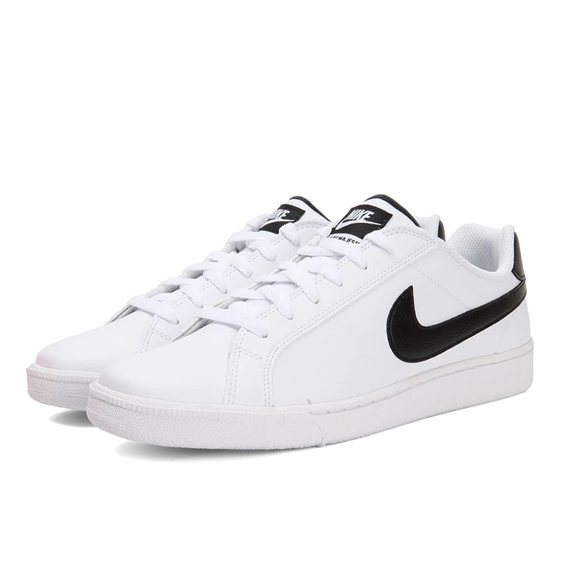 nike court majestic white black