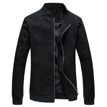 

HCXY Brand Clothing 2018 Autumn Jackets and coats Men Slim mens jacket plus size 4XL 5XL 6XL