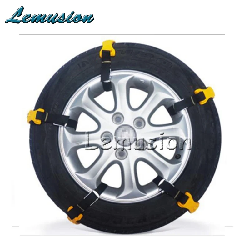 10X Car Wheel Tyre Anti skid TPU Chains For Mini Cooper R56 R50 R53 F56 F55 R60 R57 For Lexus RX