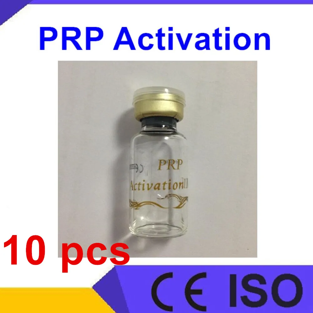 

10 pcs 1ml bottle biotin PRP activator tube solution, prp activation Calcium chloride prp tube biotin