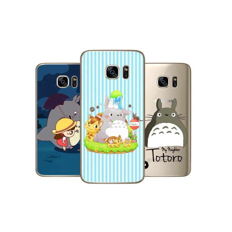 N449 Totoro Smart Soft TPU Silicone Cover For Samsung Galaxy Note 3 4 5 8 9 10 M10 M20 M30 Grand Prime Case |