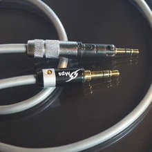 HiFi MPS X-7 HiFi 5N OCC+24K Gold Plated Plug 3.5mm-2.5 For HD8 DJ HD7 DJ HD6 DJ MIX series Headphones Audio cable