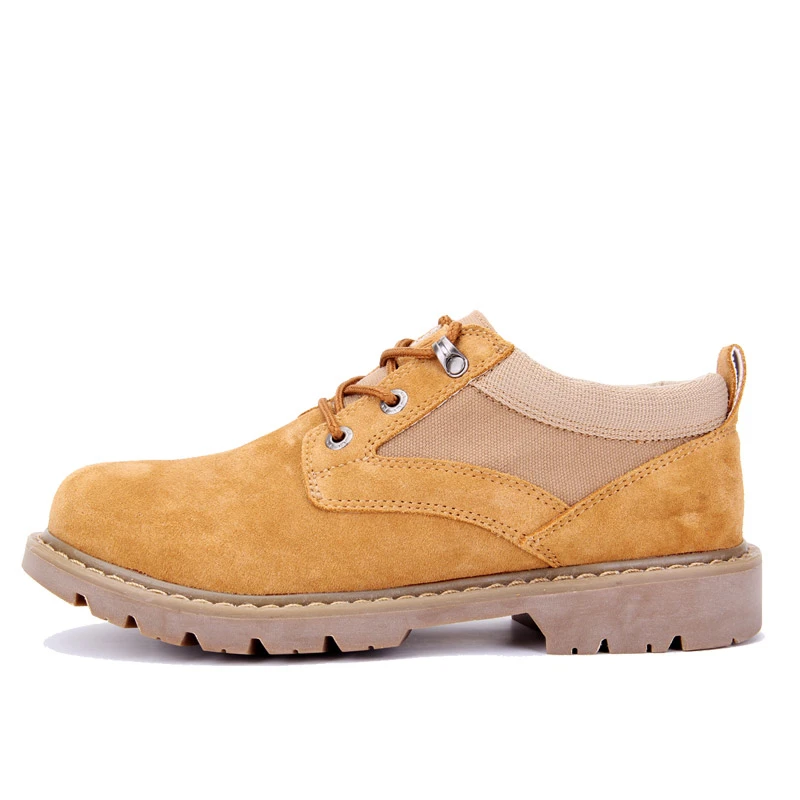 Outono Designer Tornozelo amarelo De Cheia Sapatos Lace 2019 Marca Up Grãos Dos Trabalho Casual Homens Botas Couro Inverno Sandy 7qwUSdFtS