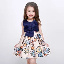 Marine filles robes pour filles vêtements fille tutu parti robe pour enfants princesse costume enfants vêtements