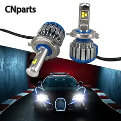 CNparts H4 светодиодный фары автомобиля для peugeot Citroen C4 Honda Civic, Accord, сrv 40 W x2 6000 K огни автомобиля 12 V H13 9004 9007 светодиодный лампы