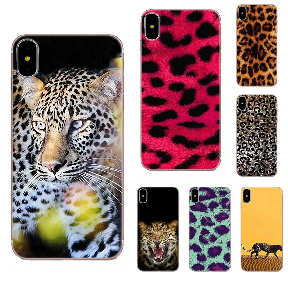 Леопардовый Cheetah модный Ультратонкий чехол для телефона с мультяшным рисунком