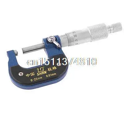 

Metalworking Jewelers Tooling Micrometer Metric 0-25mm 0.01mm Grad