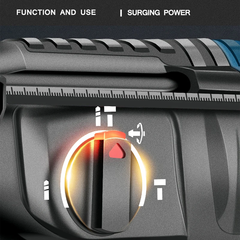 Высокая мощность 800 Вт электрический молоток электрическая дрель три функции s Бытовая Ударная дрель многофункциональная электрическая дрель