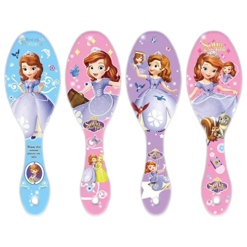 

Disney Beauty fashion toys Air Cushion Comb Lovely Cartoon Comb Frozen Snow White Princess Sofia Gift For Girls